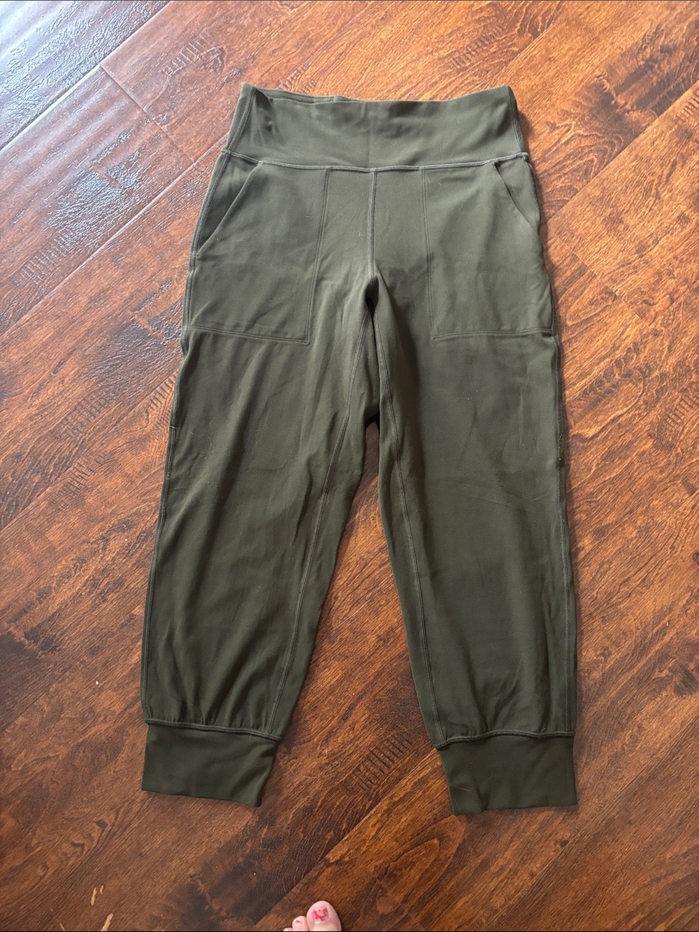 lululemon athletica Olive High-Rise Cropped Leggings